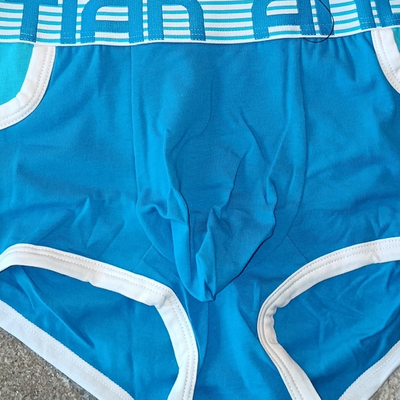 Andrew Christian Men's Retro Pocket Boxer Brief Underwear New Size Medium - Picture 2 of 2